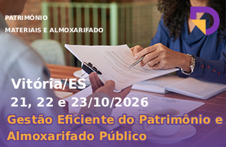 Gest�o eficiente do Patrim�nio e Almoxarifado  P�blico: controle, invent�rio, materiais e  estoques 